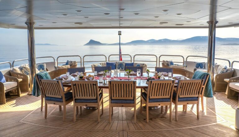 Aft Deck With Sea Views