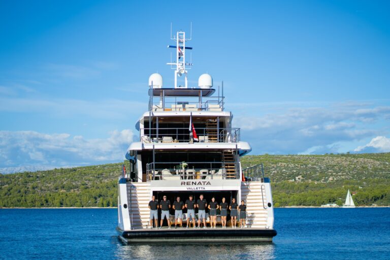 Aft Deck With Crew