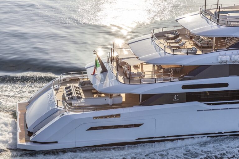 Aft Deck Aerial View In Detail