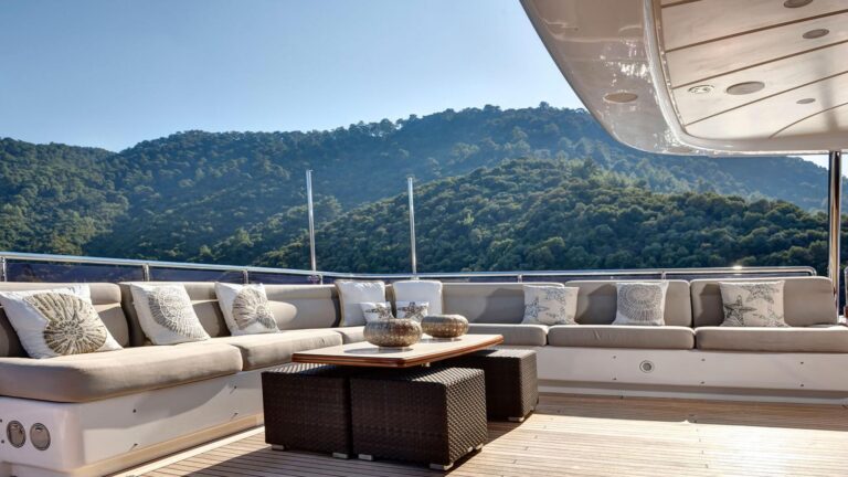 Aft Deck Lounge Area