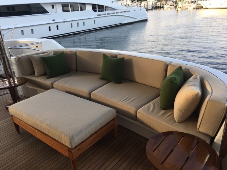 Aft Deck Seating Area
