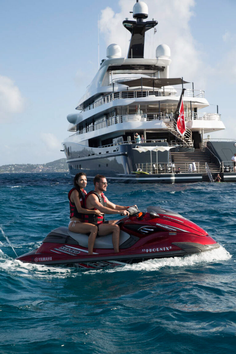 Aft View With Jetsky Lifestyle