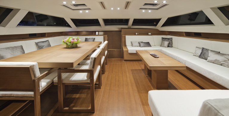 Almagores II superyacht - SW 102 - The Deck Saloon