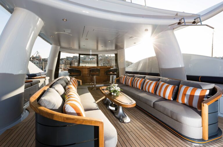 Amels 180 Mediterranean - Sundeck And BBQ Bar
