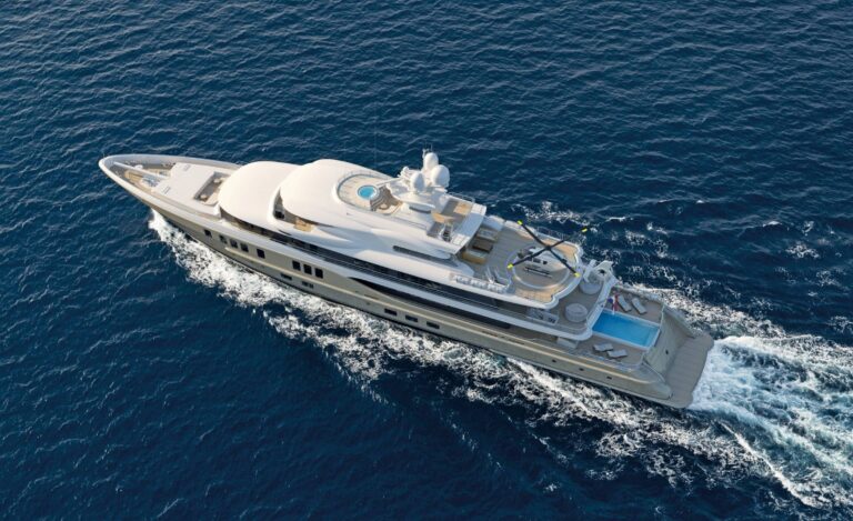 Amels 242 Yacht Model