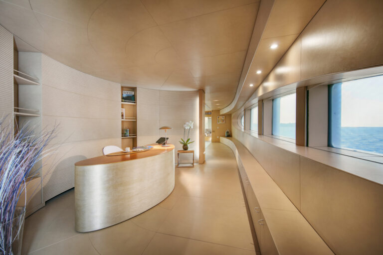 Office In The Master Cabin