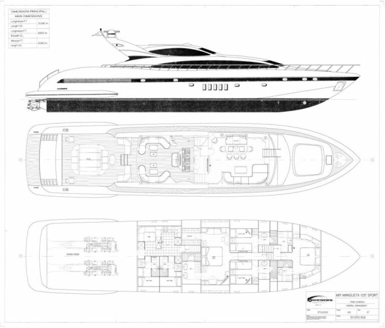 Bellissima 107 - Layout
