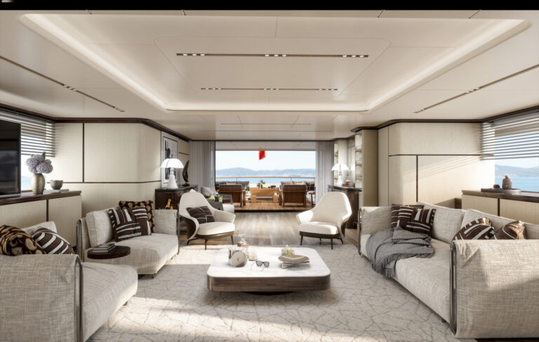 Benetti FB284 Main Salon