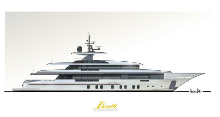 Benetti FB702 yacht ZAFIRO project