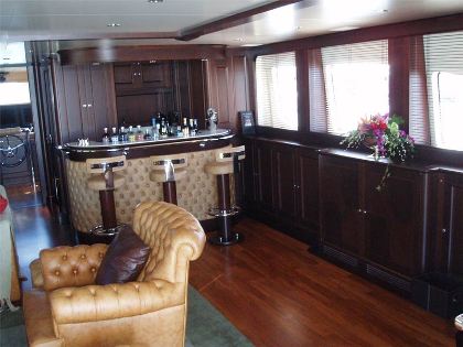 Benetti Yacht BACCHANAL -  Skylounge Bar