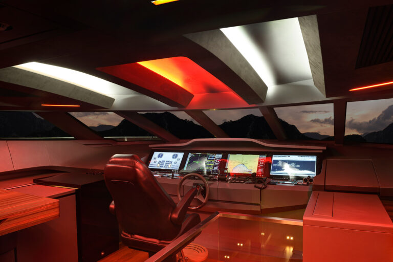 Bridge Deck By Night