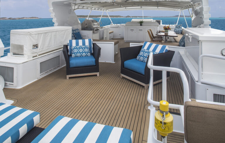 Broward Marine Yacht BREAKAWAY - Upper Sundeck
