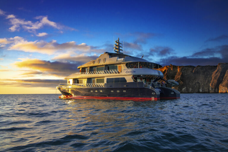 CAMILA At Sunset In The Galapagos