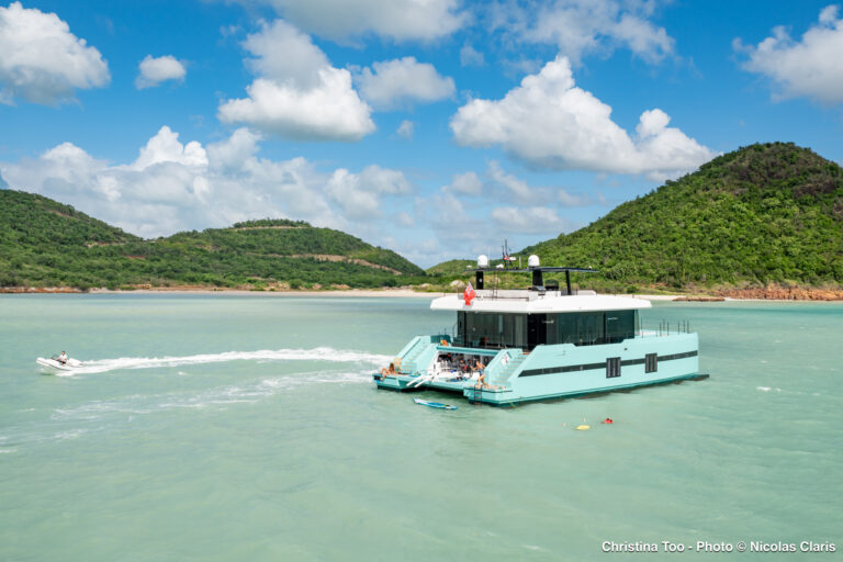 CHRISTINA TOO Catamaran Yacht