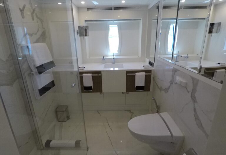 CMB Yachts Liquid Sky VIP Bathroom