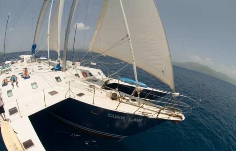 CUAN LAW - Under sail
