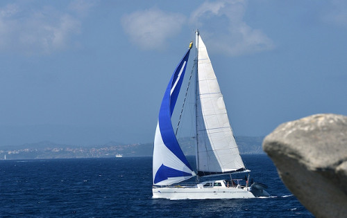 Catamaran ABYSSE - Sailing