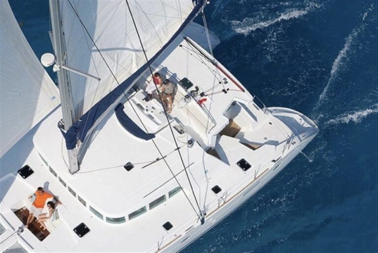 Catamaran AMURA - From Above