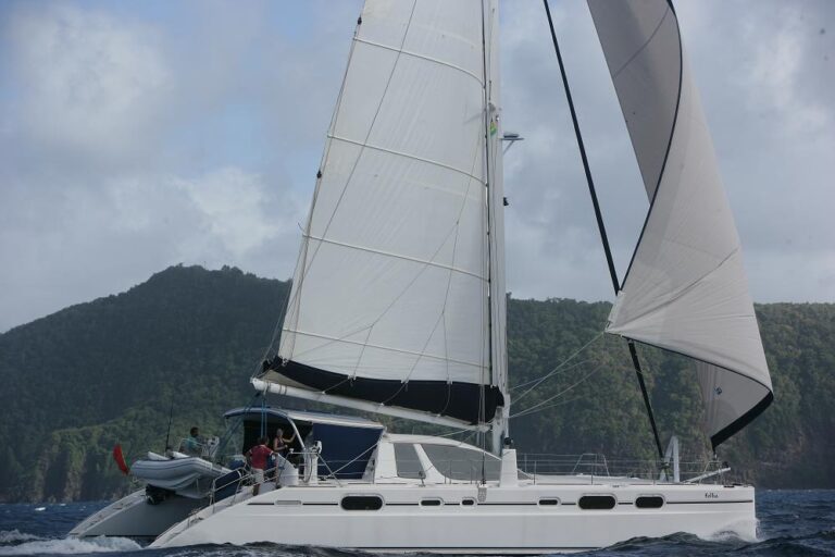 Catamaran FOLLIA -  Side View