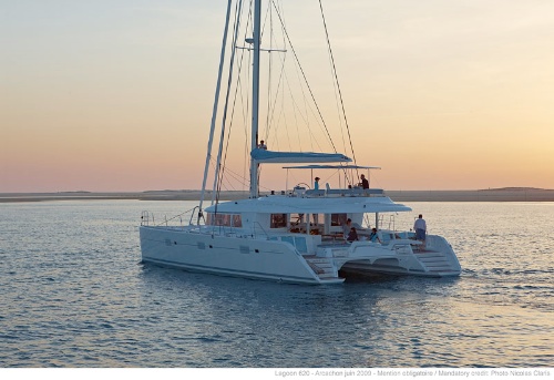 Catamaran Firefly - At Sunset