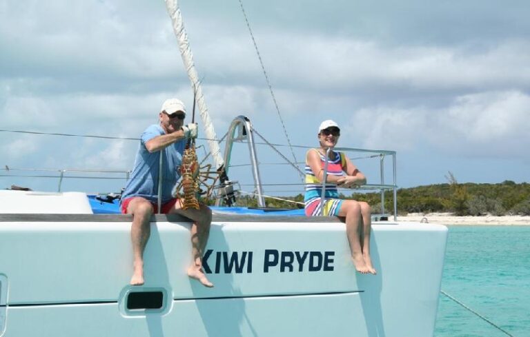 Catamaran KIWI PRYDE - Lobster for Dinner
