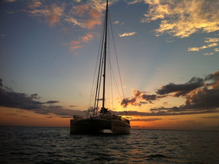 Catamaran ORION - At Sunset