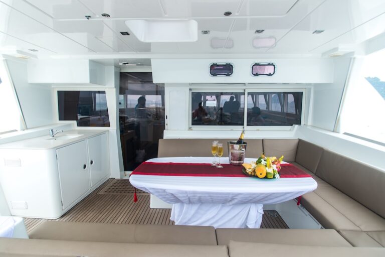 Catamaran SEA SPIRIT -  Aft Deck