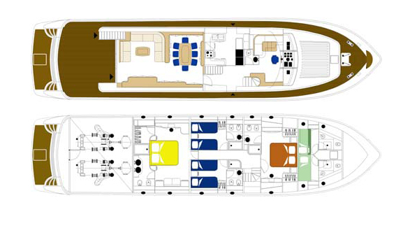 Champagne O Clock - Accommodation layout