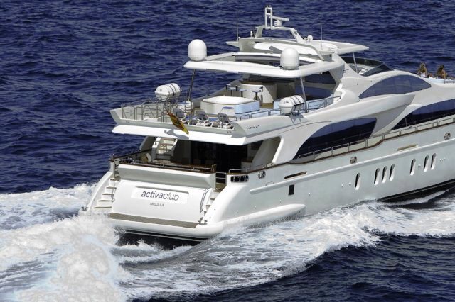 Charter yacht ITACA CLUB - Aft View