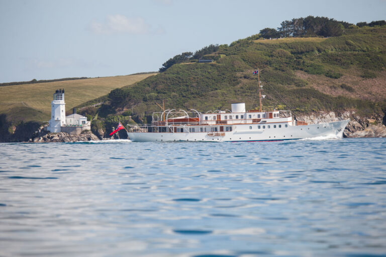 Classic motor yacht MALAHNE beautifully restored by Pendennis - Copyright Andrew Wright and Pendennis