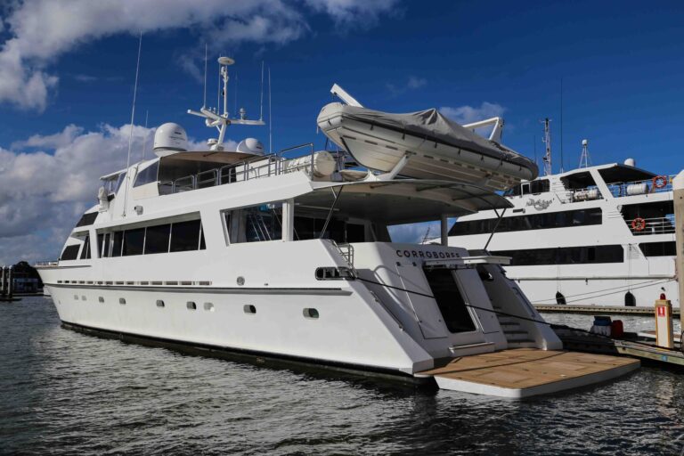 Charter yacht Corroboree