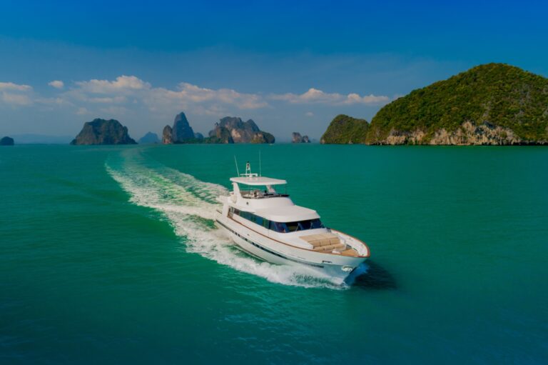 27m Motor Yacht AJAO - Aerial view