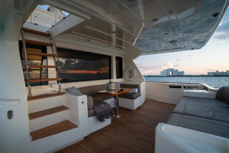 Aft deck