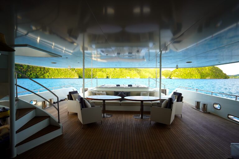 Aft deck