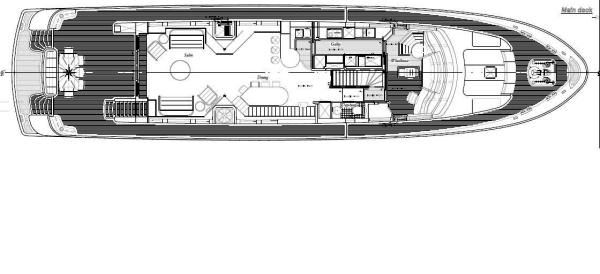 Darsea -  Main Deck Layout