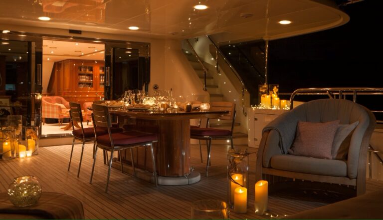 Dining Area With Sea Views