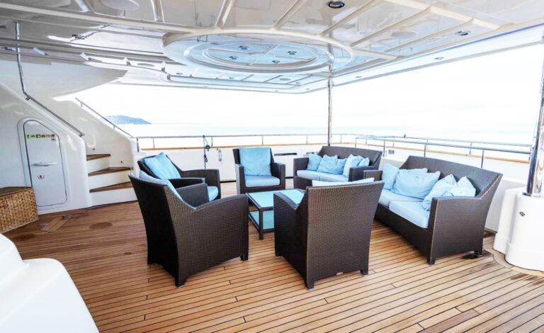 Exterior Relaxation Area With Sea Views