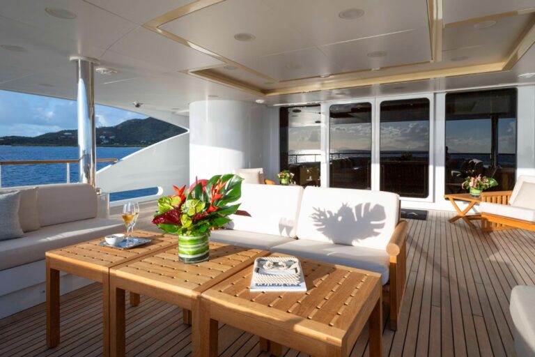 Exterior Relaxation Area With Sea Views
