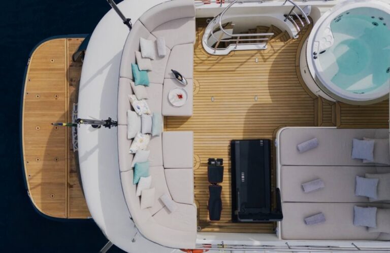 Aft Deck Relaxation Area