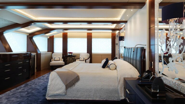 Upper deck master stateroom
