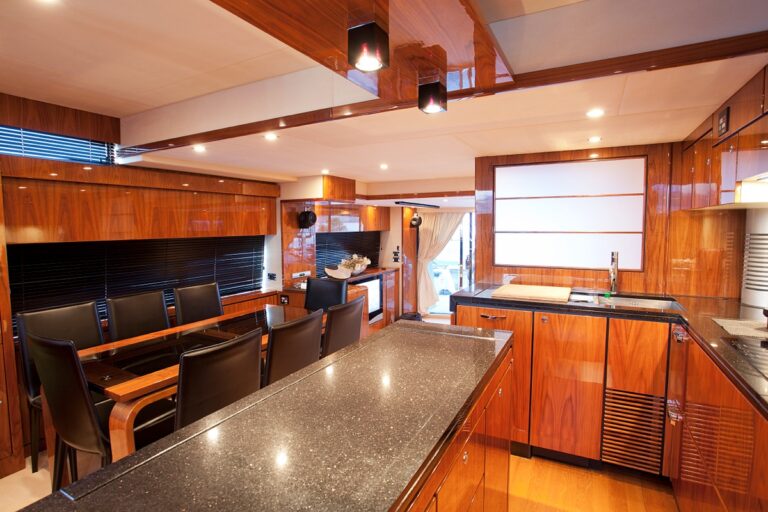 Failrline Squadron 78 XKE - Galley and dining area