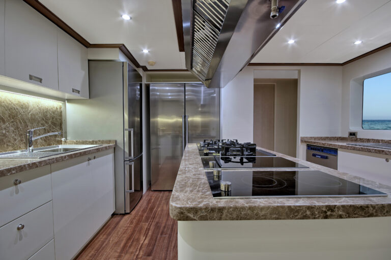 Galley On Superyacht