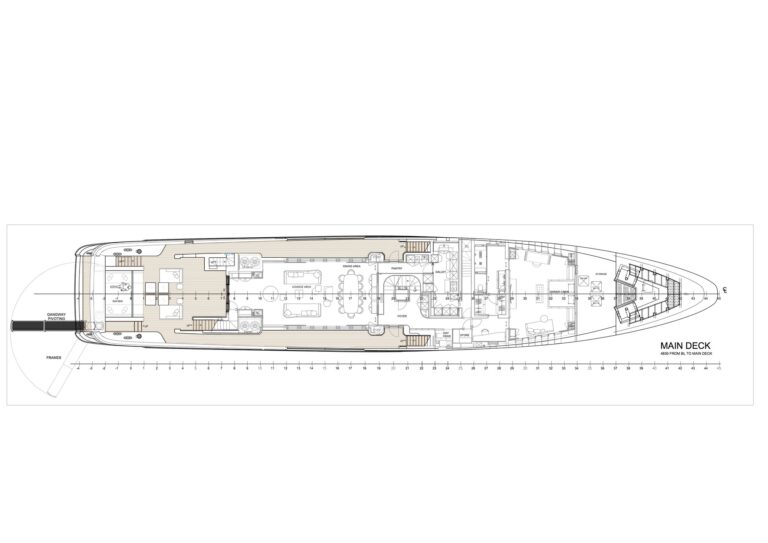 General Arrangement Layout - Main Deck