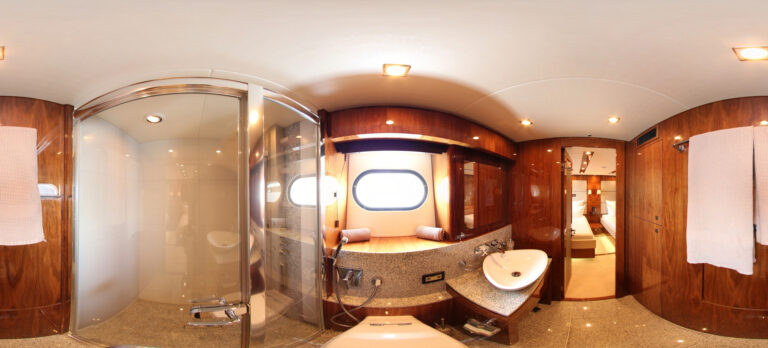 Guest Cabin Fisheye View