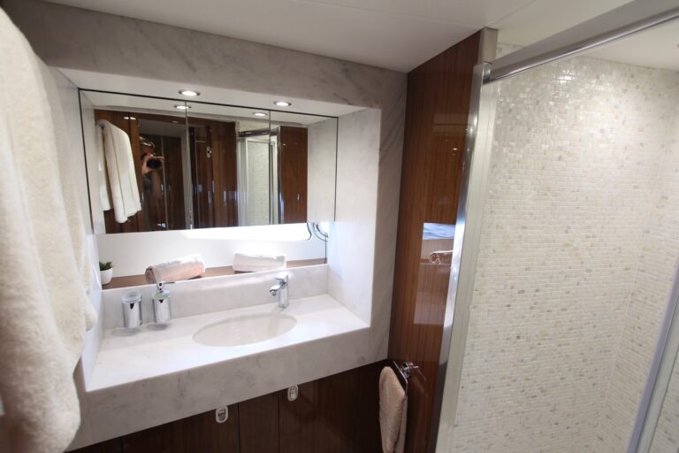 Guest Ensuite Marble Sink
