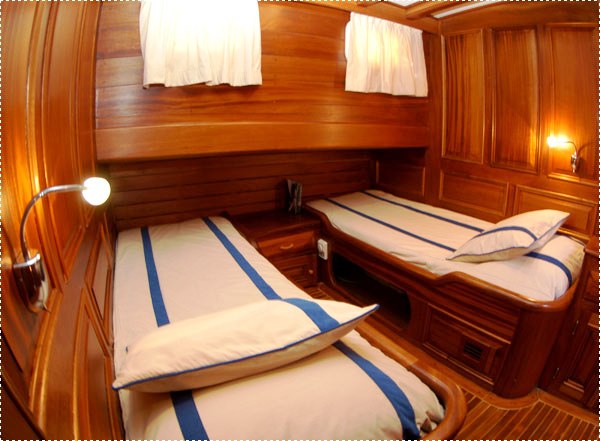 Gulet Blue Capricorn - Twin Cabin