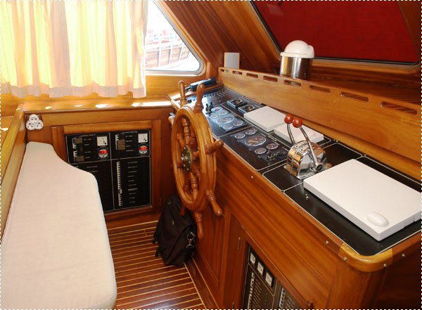 Gulet Blue Capricorn - Wheelhouse