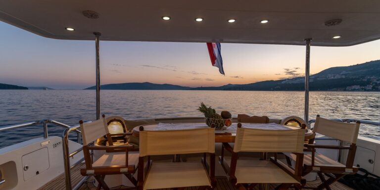 Open views from aft deck