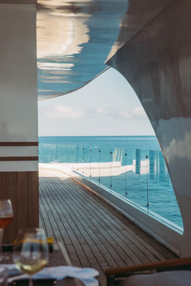 Sidedeck With Sea Views