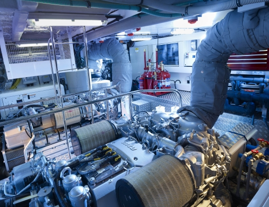 High Energy Motor Yacht Engine